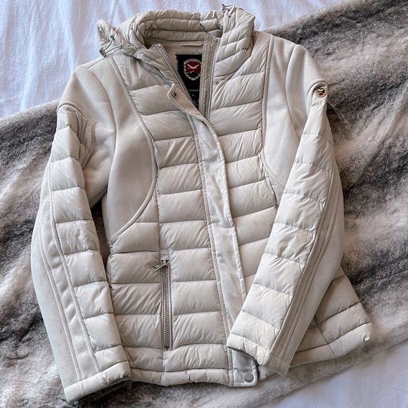 1 Madison | Tan Winter Jacket - Picture 2 of 7